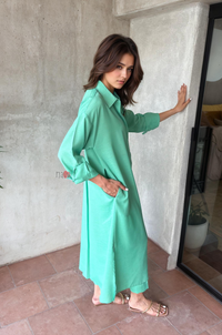 Minimal Chic Shirt Dress with Pants