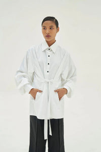 Natural White Cotton Shirt