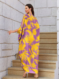 Ring Style Kaftan Dress- Mauve