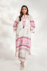 Fuchsia Charm Lawn Kurta Set