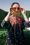 Midnight Bloom Coord Set