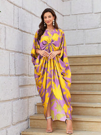 Ring Style Kaftan Dress- Mauve