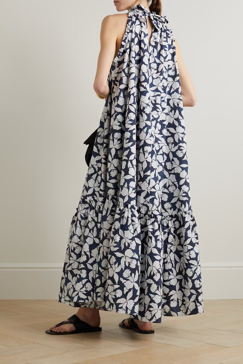 Budding Maxi Dress With Frills