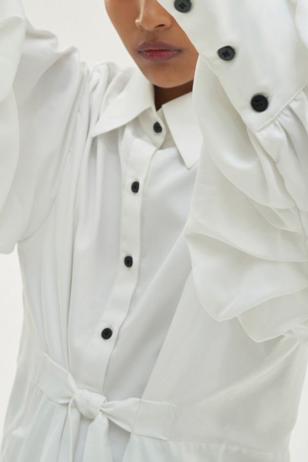 Natural White Cotton Shirt