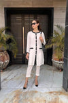 Button Up White Co-ord Set