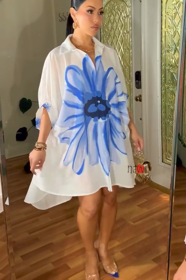 Scartel Bloom Shirt Dress