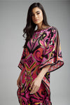 Trippy Eyes Kaftan Dress