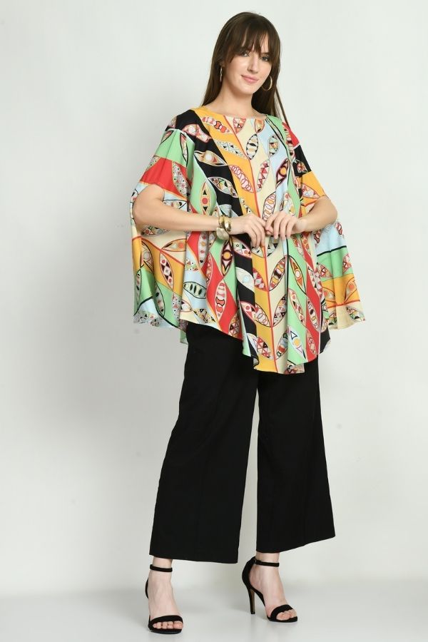 Umbrella Short Kaftan Dress for Women