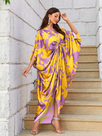 Ring Style Kaftan Dress- Mauve