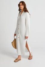 White Oyster Premium Dress