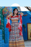 Fancy Multicolor Women Gown
