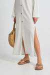 White Oyster Premium Dress