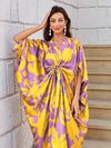 Ring Style Kaftan Dress- Mauve