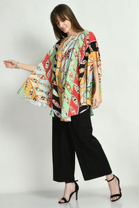 Umbrella Short Kaftan Dress for Women