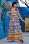 Fancy Multicolor Women Gown
