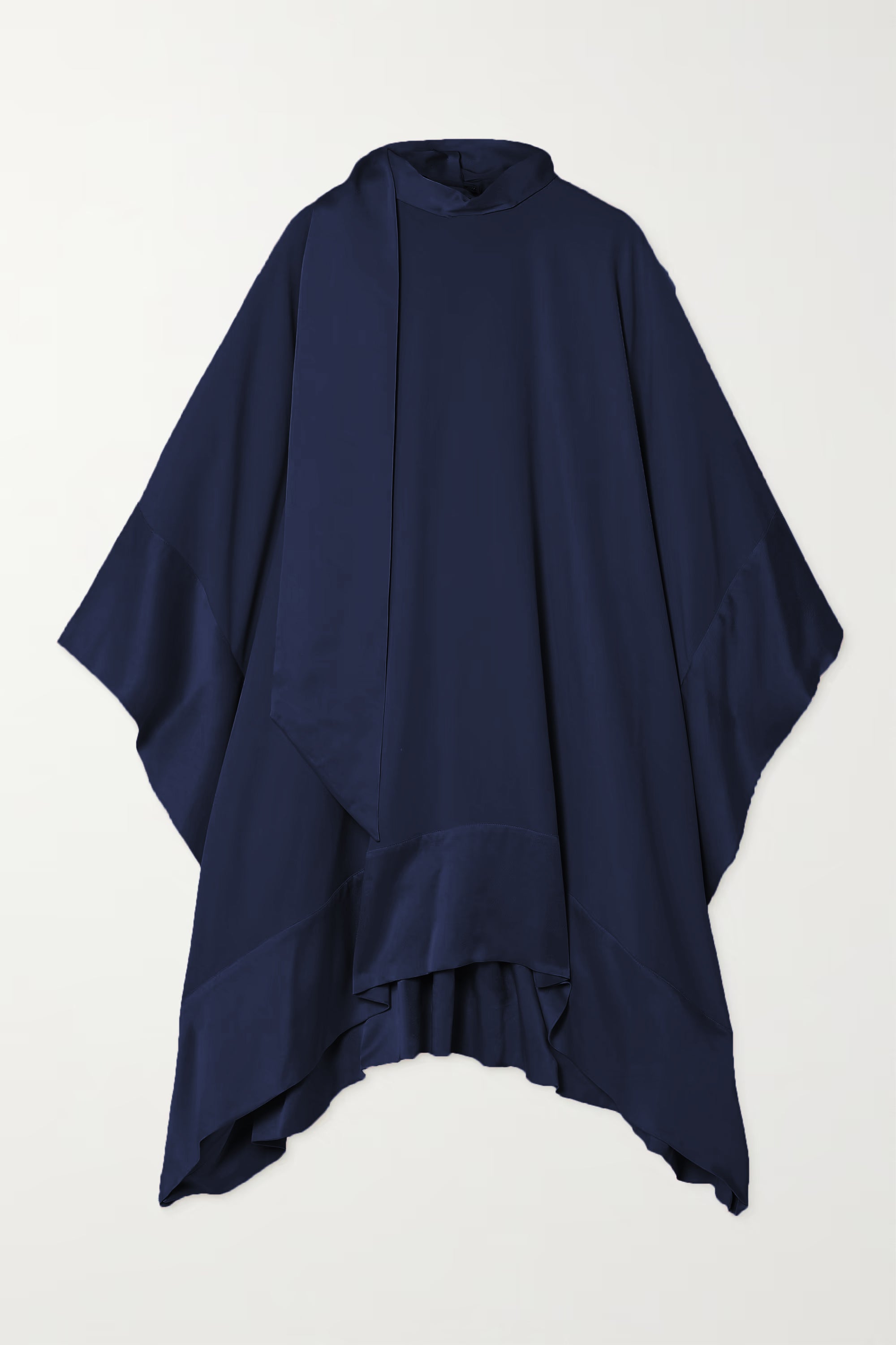 Navy Blue High Neck Co-ord Set