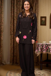 Black and Blooms Co-ord Set