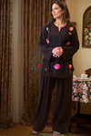 Black and Blooms Co-ord Set