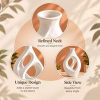 Abstract Loop Vase