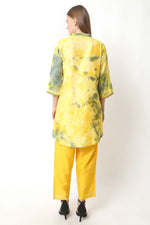 Yellow Tie & Dye Coord Set