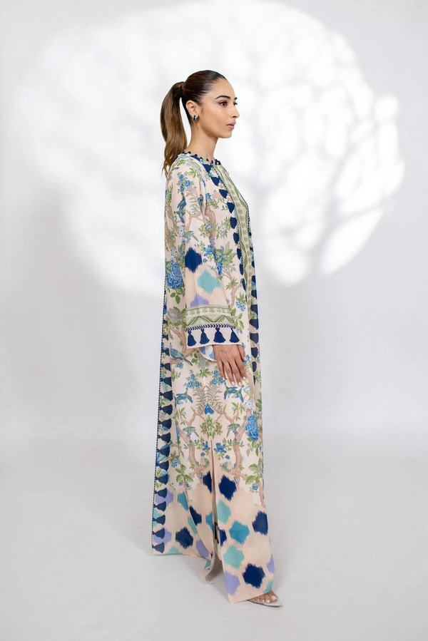 Lamia Korean Printed Maxi Dress