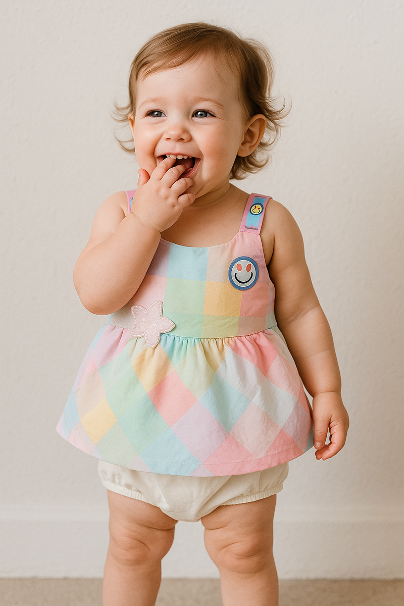 Multicolour Baby Frock