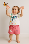 Printed Top with Hot Pant