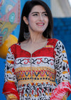 Fancy Multicolor Women Gown