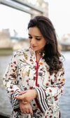 Autumn Bloom Chic Printed Co-ord Set