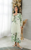 Mint Green Floral Printed Co-Ord Set