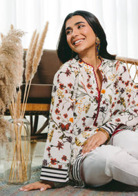 Autumn Bloom Chic Printed Co-ord Set
