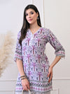 Lilac Palm Breeze Co-ord Set