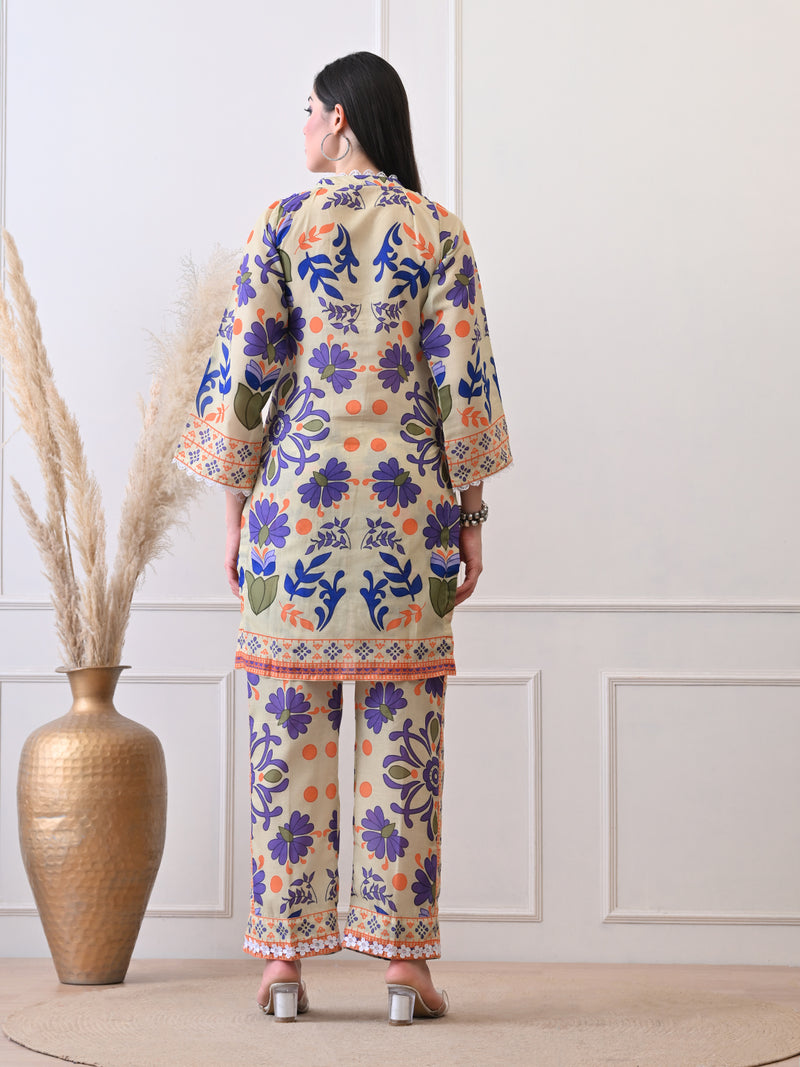 Amber Mosaic Printed Co-ord Set