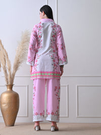 Blush Pink Floral Co-ord Set