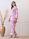 Blush Pink Floral Co-ord Set