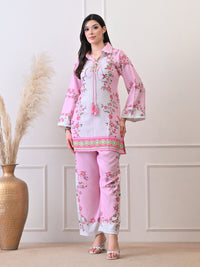 Blush Pink Floral Co-ord Set