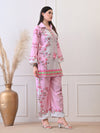 Blush Pink Floral Co-ord Set