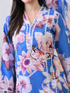 Blue Blossom Luxe Co-ord Set