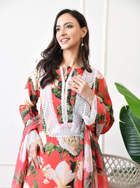 Coral Bloom Co-ord Set