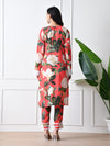 Coral Bloom Co-ord Set