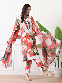 Coral Bloom Co-ord Set