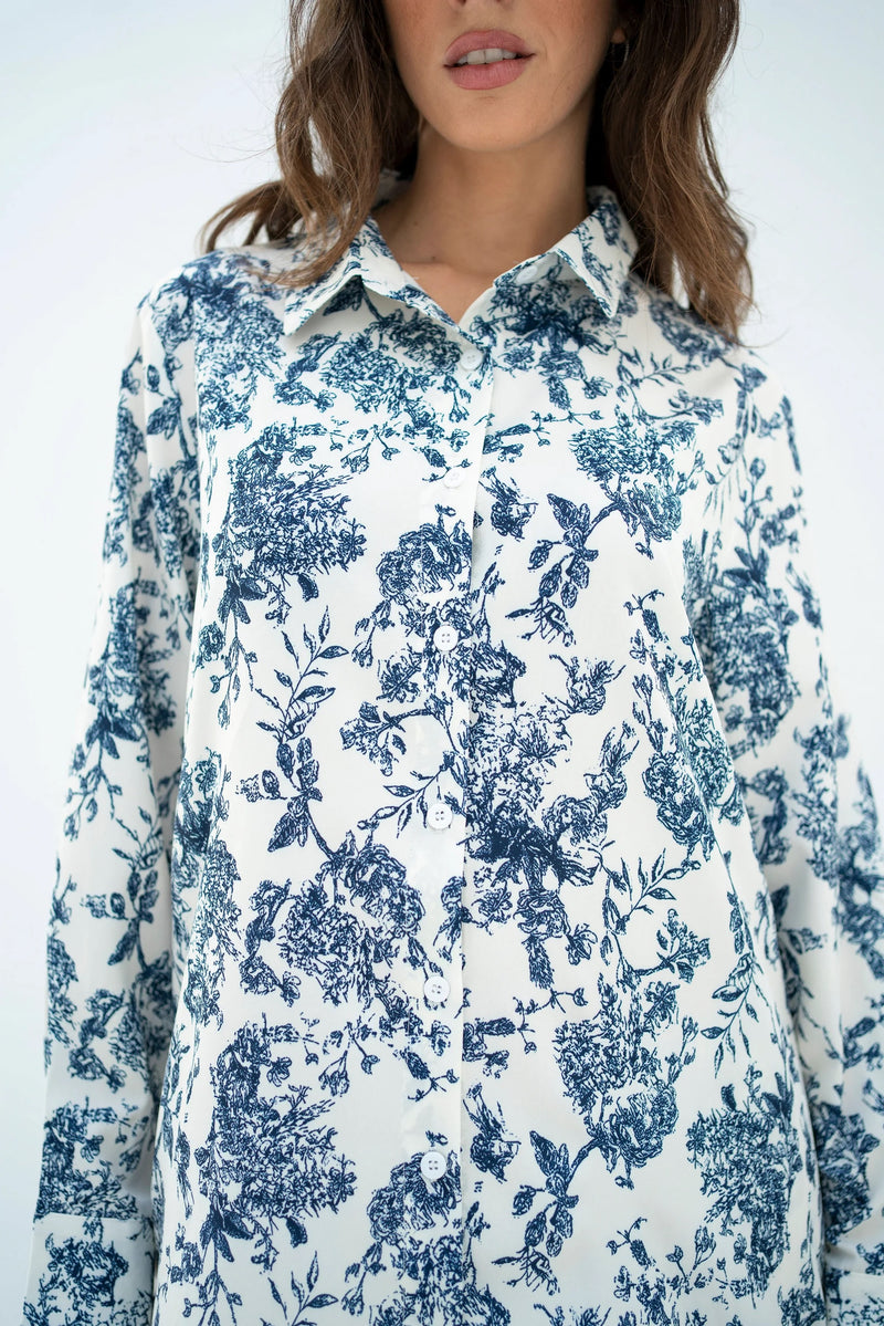Botanic Blue Co-ord Set
