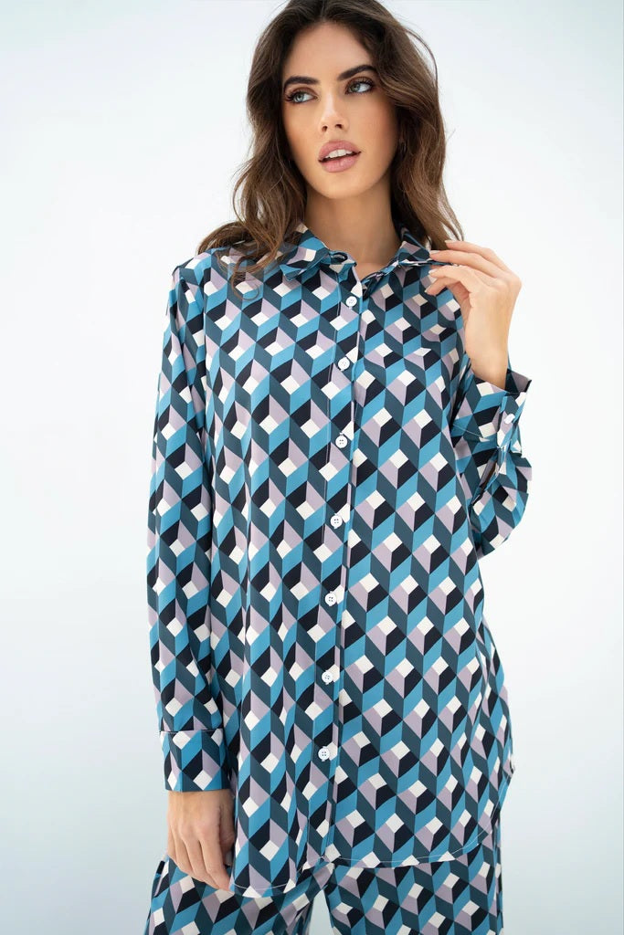 Yuri Zig Zag Co-ord Set