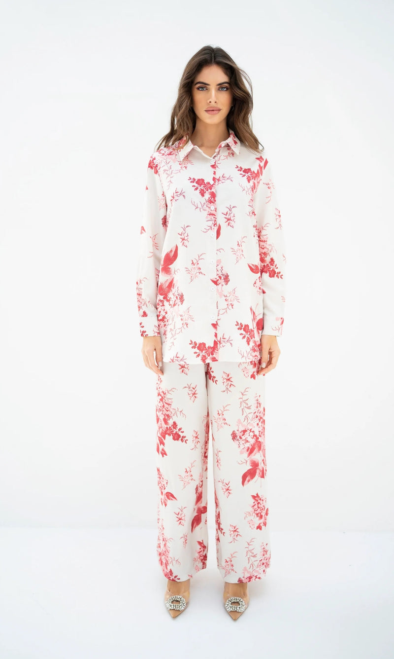 French Dame Floral Co-ord Set