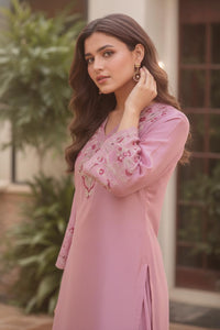 Blush Rose Embroidered Farsi Salwar Set