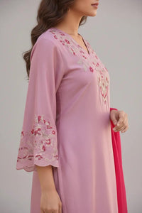 Blush Rose Embroidered Farsi Salwar Set