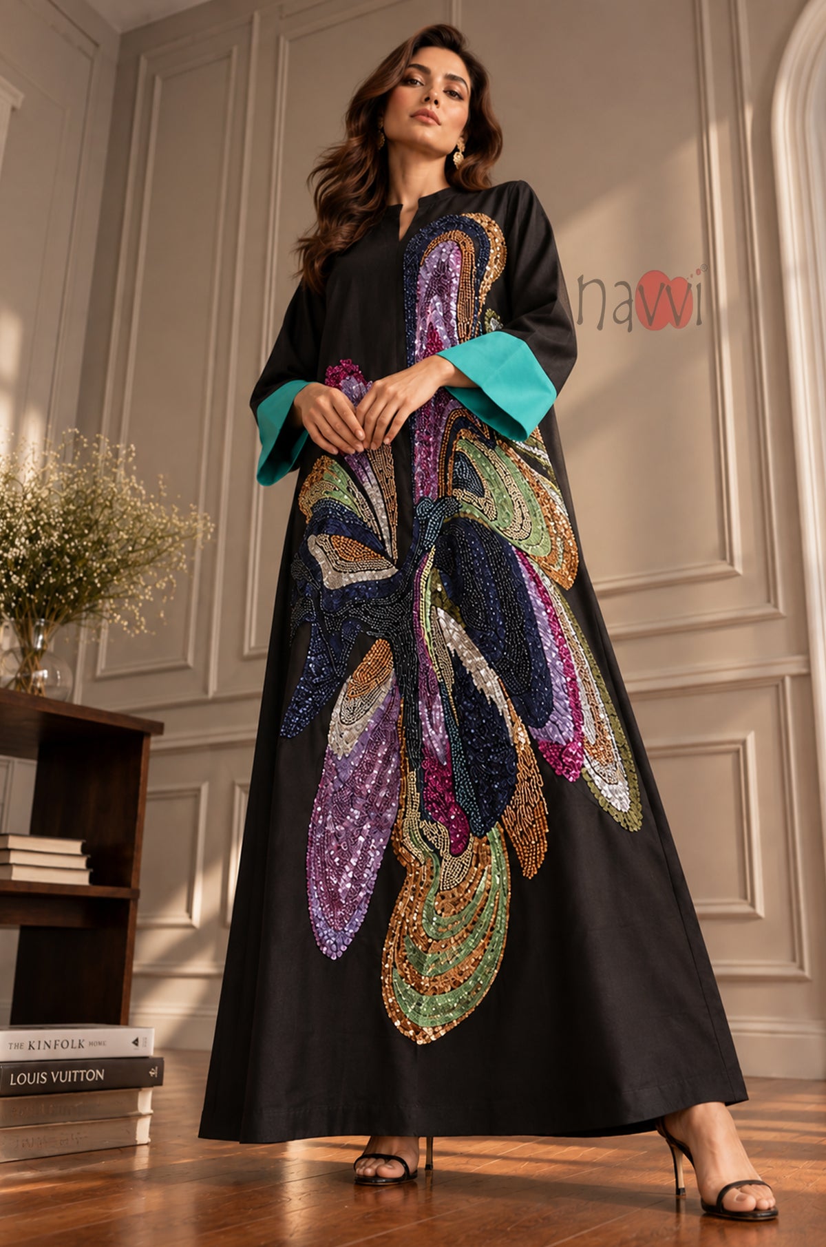 Midnight Mosaic Kaftan