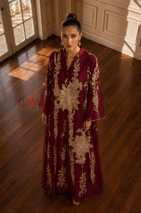 Royal Blossom Embellished Kaftan