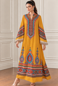 Long Anarkali Kurta Dress