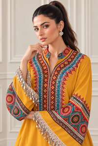 Long Anarkali Kurta Dress